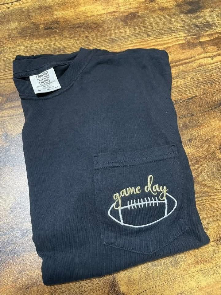 Game Day Embroidered Shirt