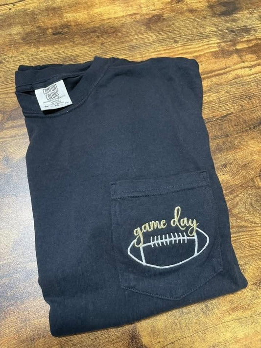 Game Day Embroidered Shirt