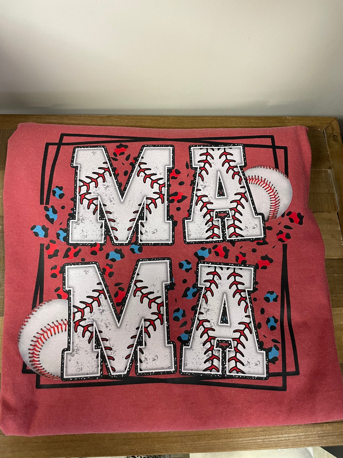 Mama Baseball 2XL Shirt