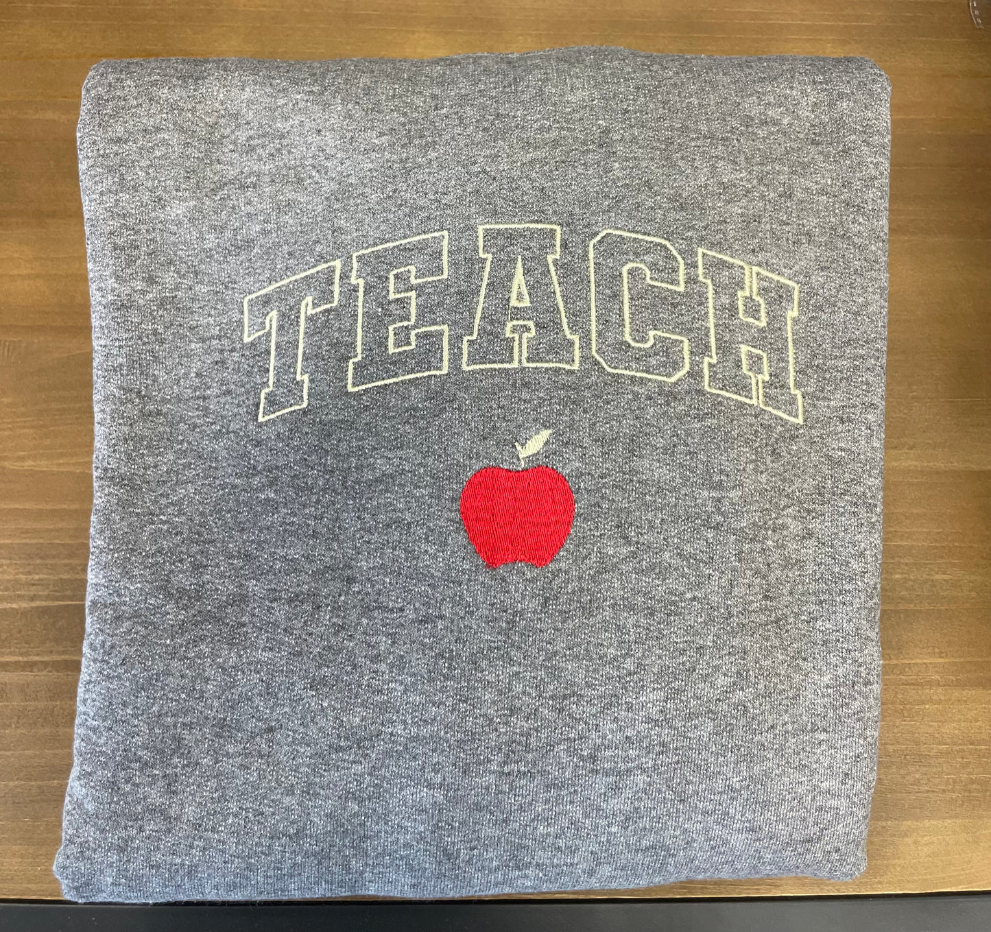Teach Embroidered Sweatshirt