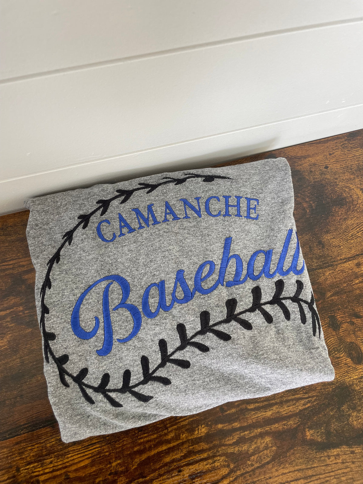 Camanche Baseball Embroidered Shirt