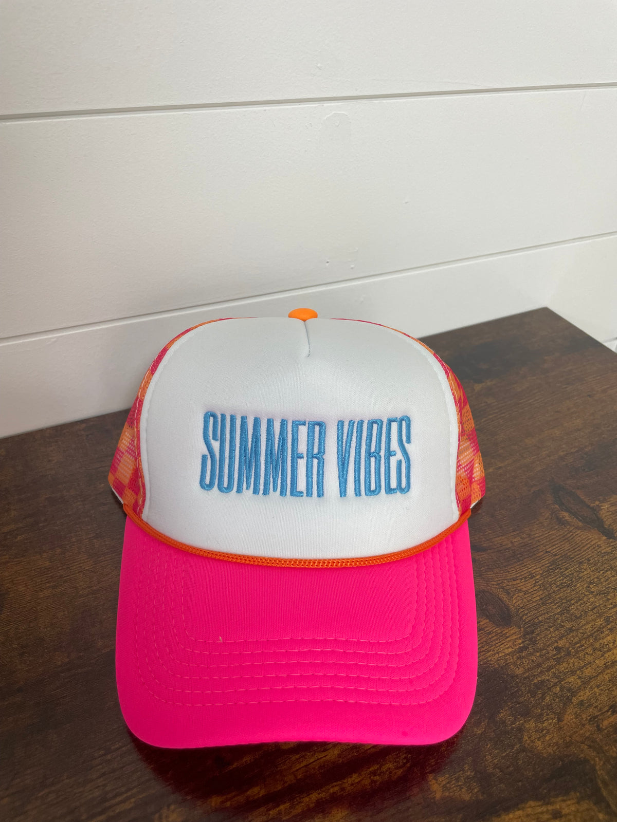 Summer Vibes Embroidered Hat