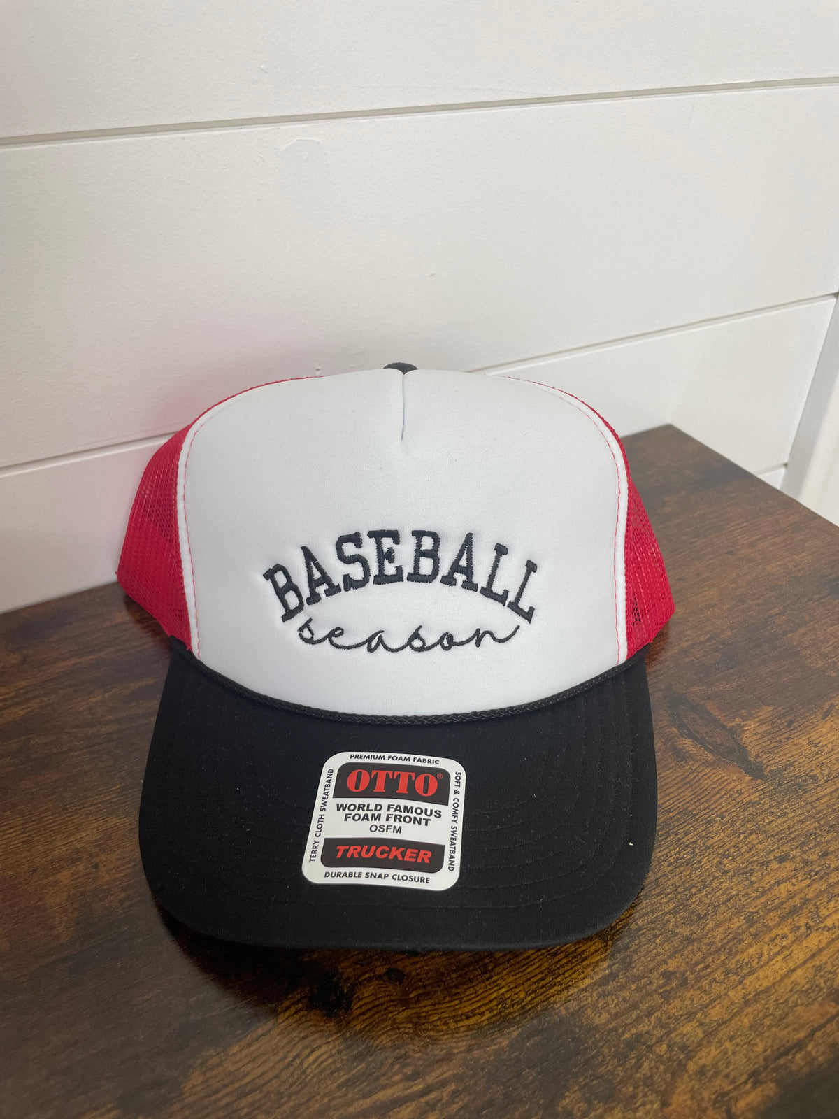 Baseball Season Embroidered Hat