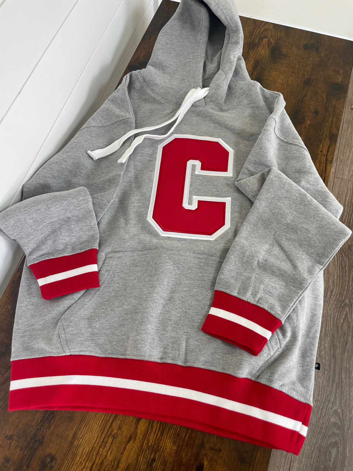C Hoodie | Clinton Red Stripe