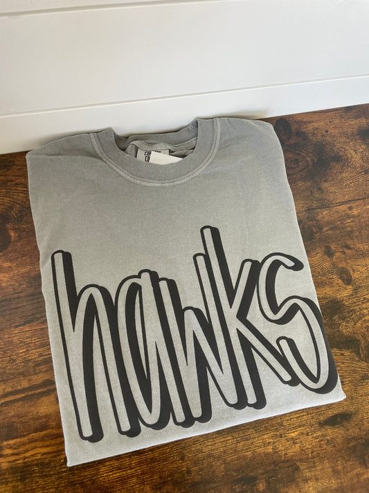 Grey Hawks Puff Shirt
