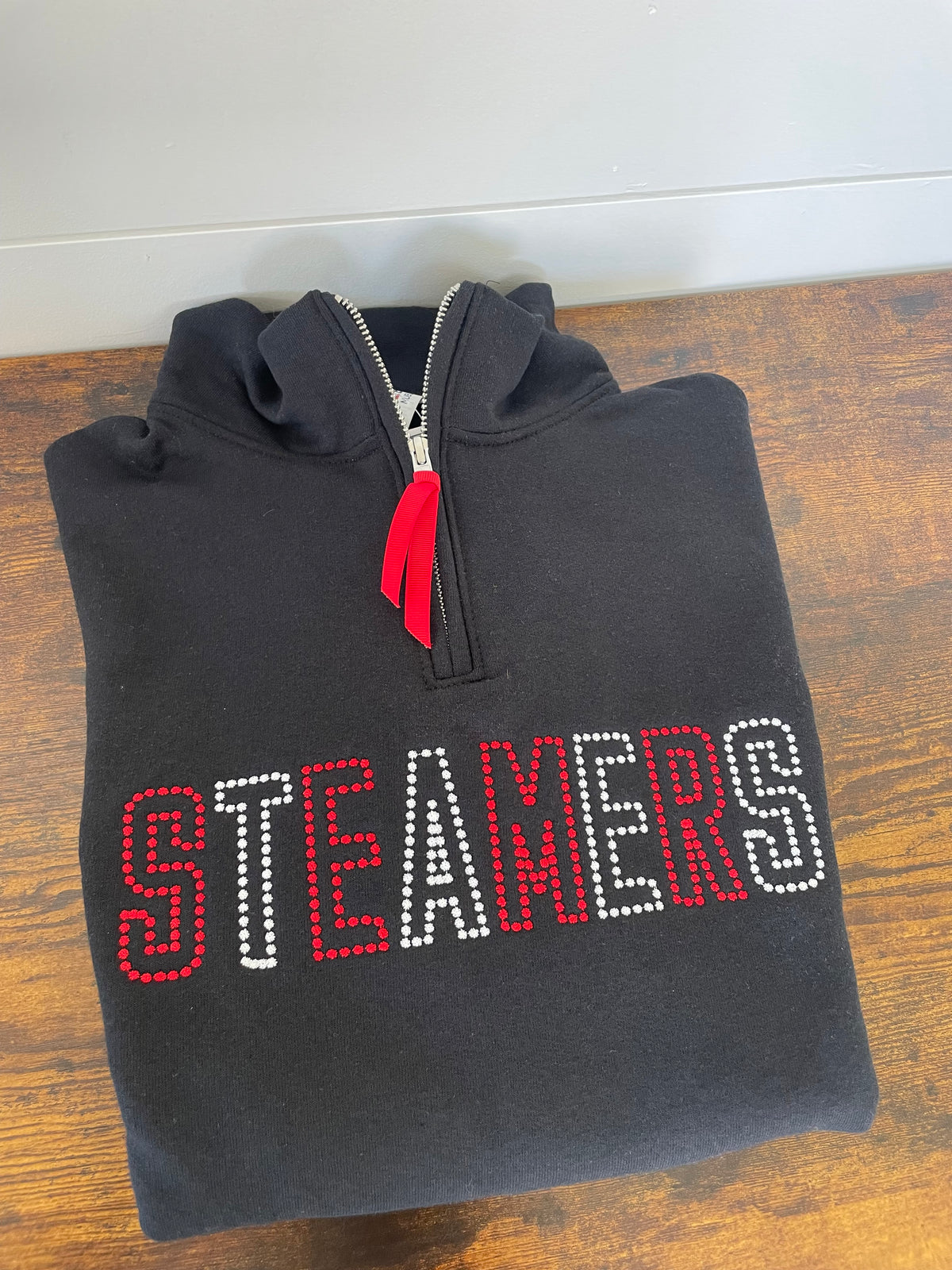 Steamers Black Quarter Zip