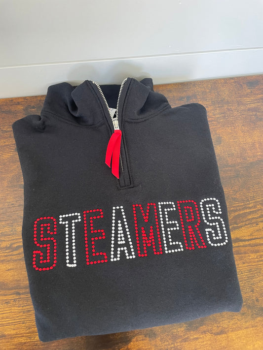 Steamers Black Quarter Zip