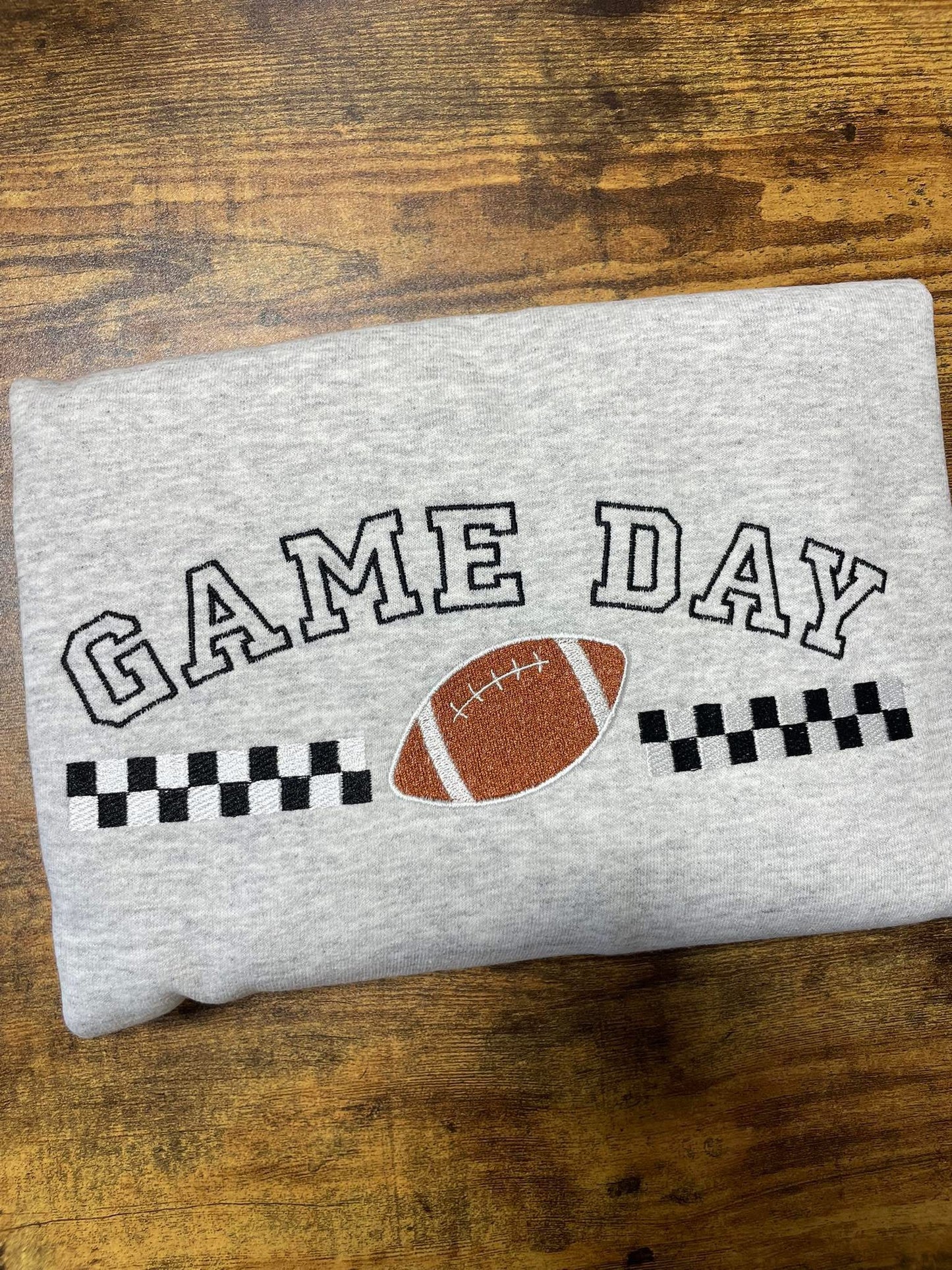 Game Day Embroidered Crewneck