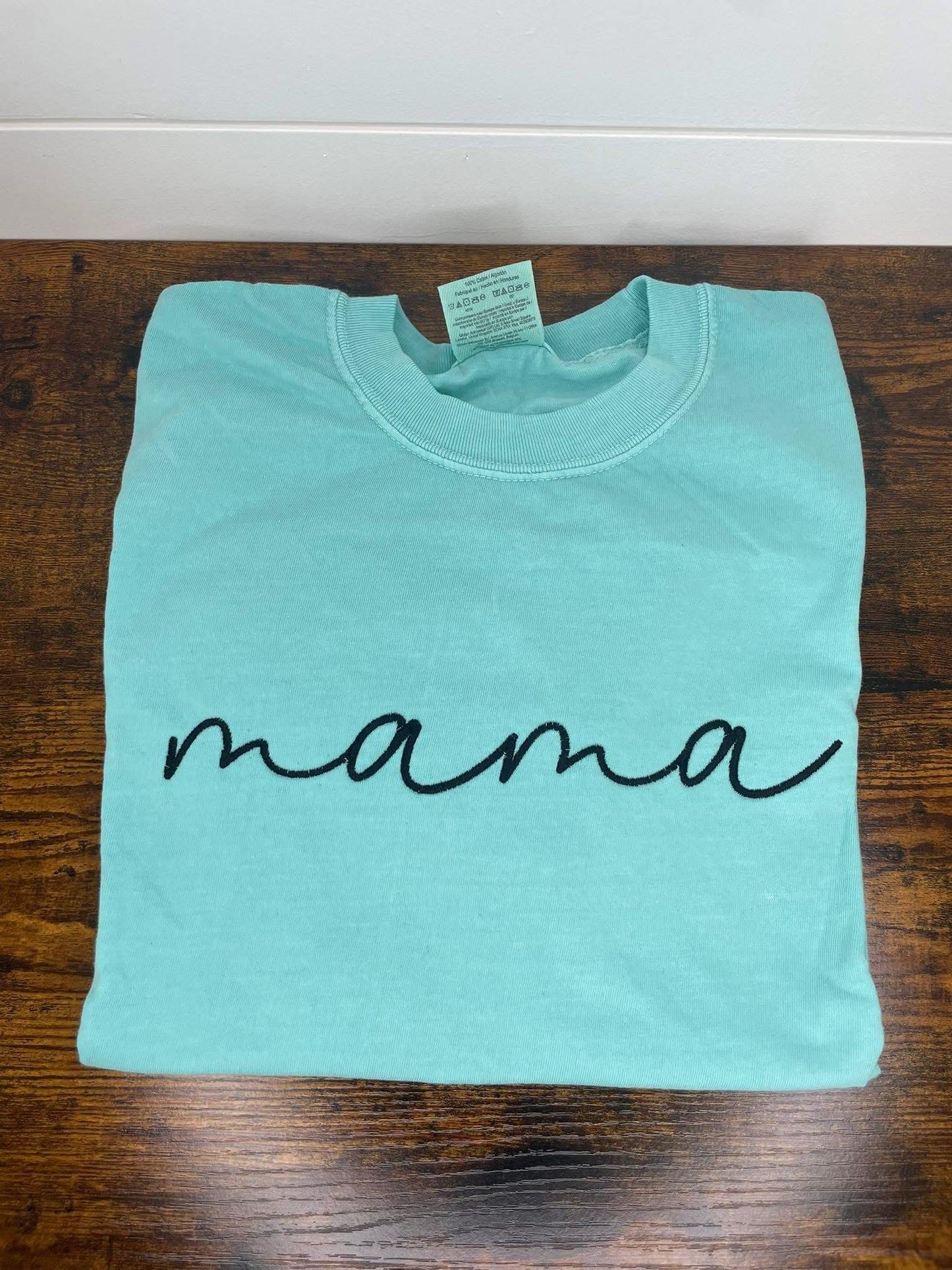 Mama Embroidered Shirt