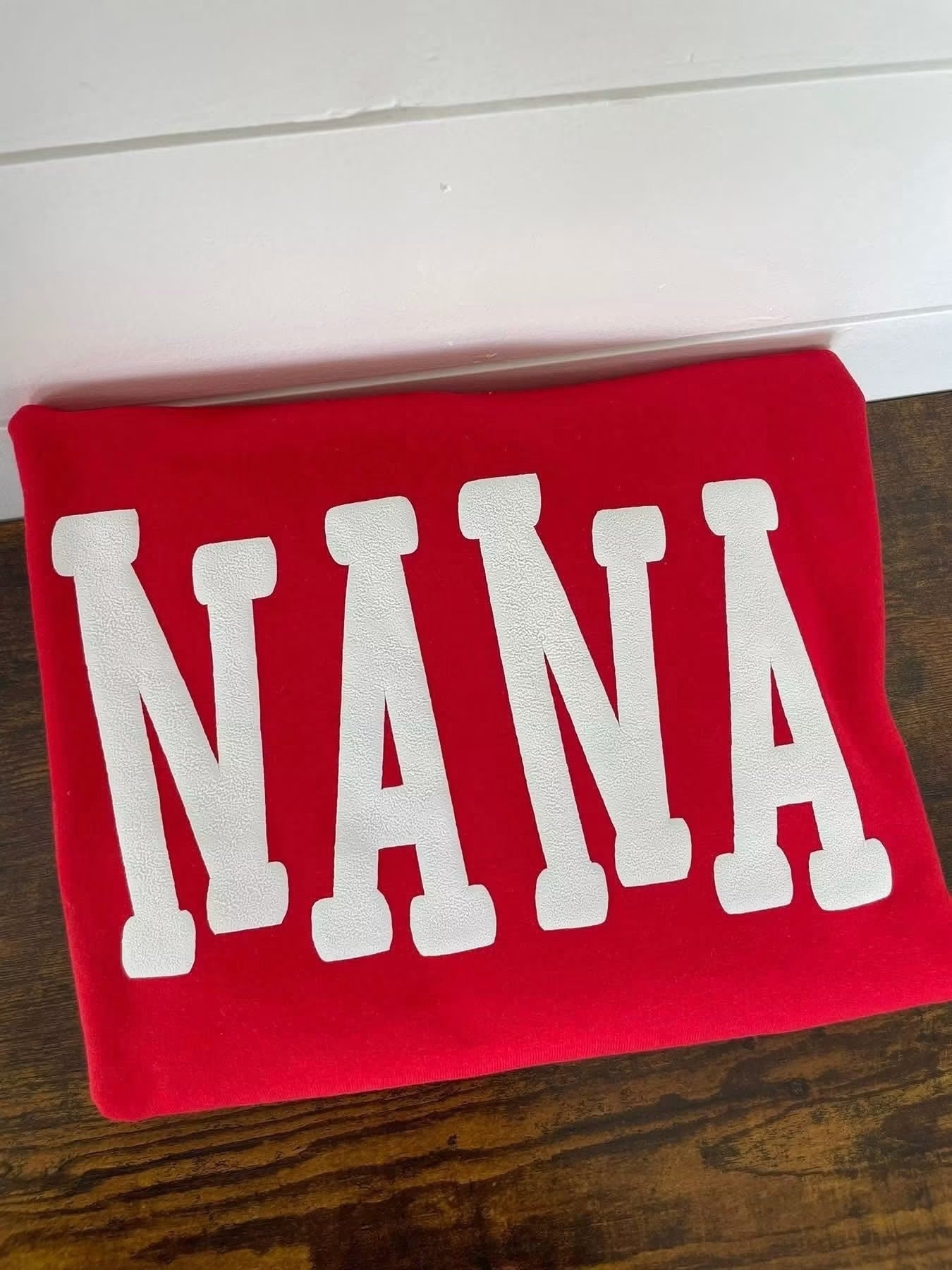 Nana Red Crewneck