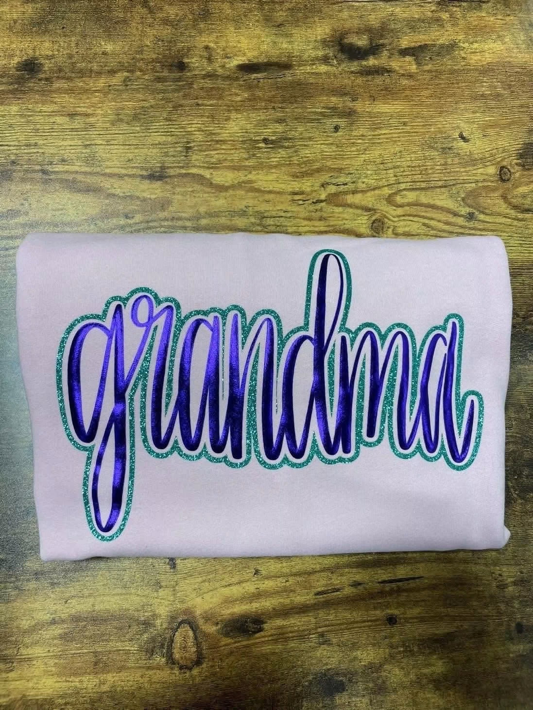 Grandma Light Pink Crewneck