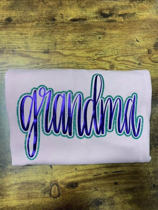 Grandma Light Pink Crewneck