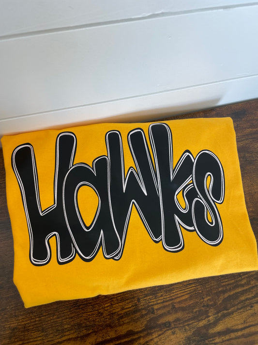 Gold Hawks Shirt