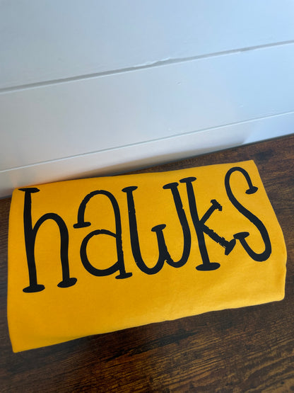 Gold Hawks Shirt