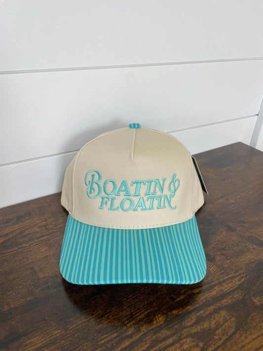 Boatin & Floatin Embroidered Hat