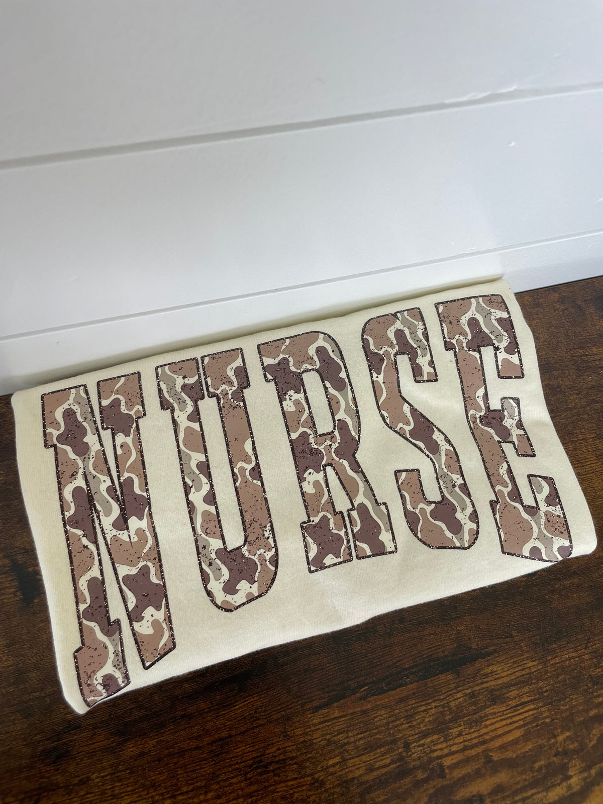 Nurse Camo Shirt Large