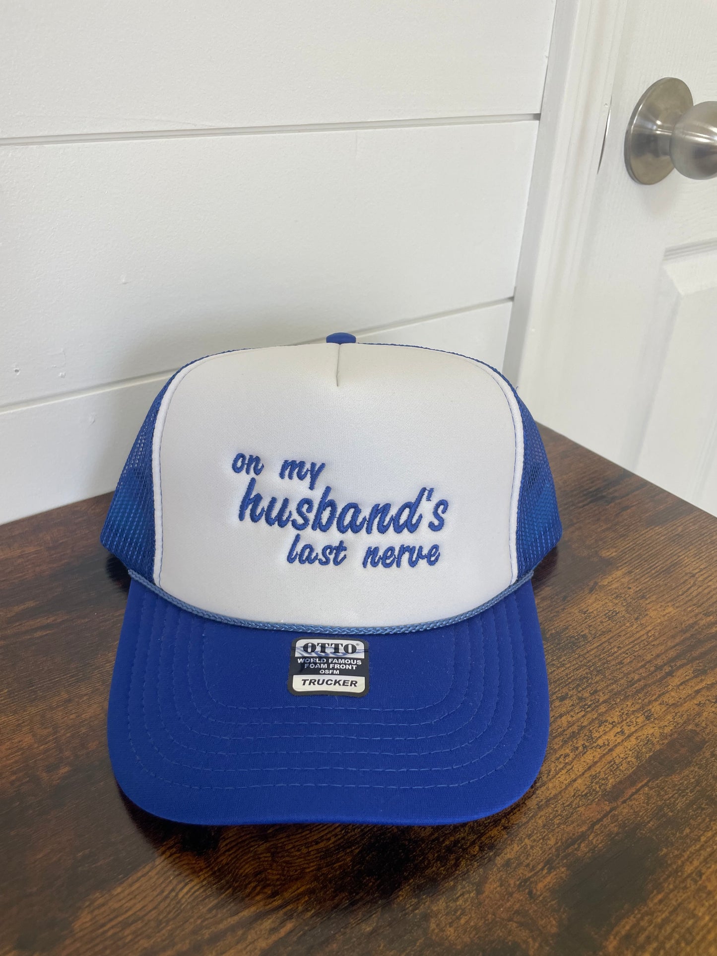On my husbands last nerve hat