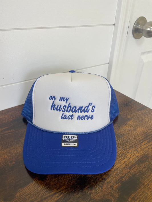On my husbands last nerve hat