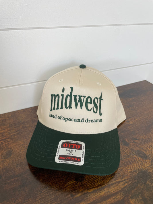 Midwest Land of opes and dreams hat
