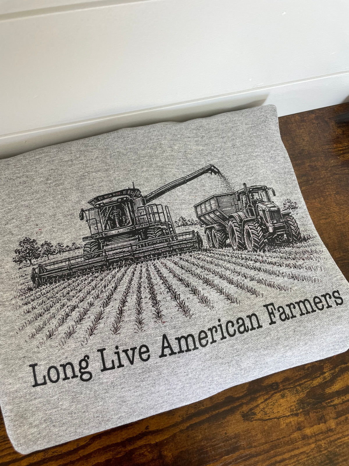 Long Live American Farmers Crewneck