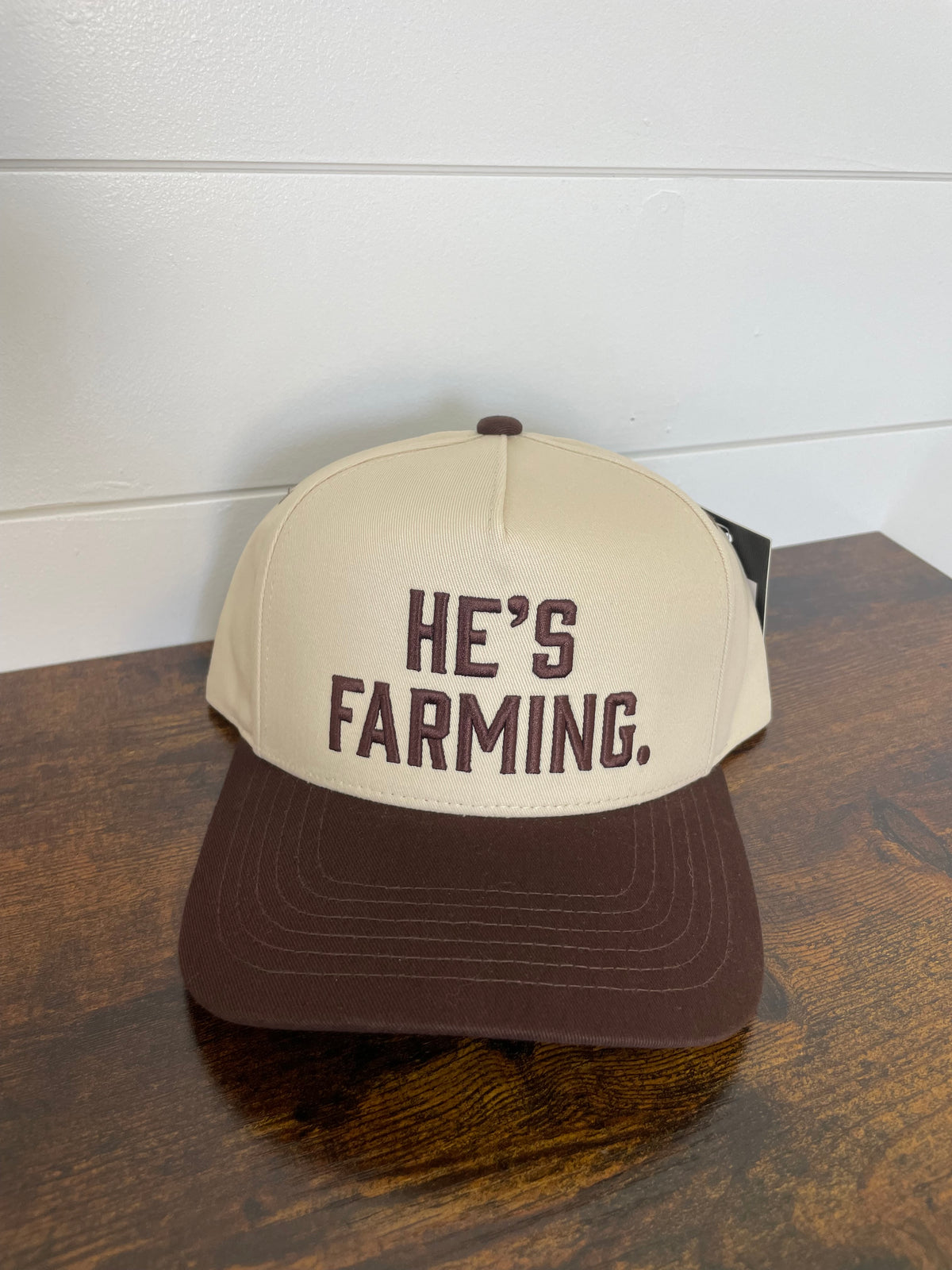 He’s Farming Embroidered Hat