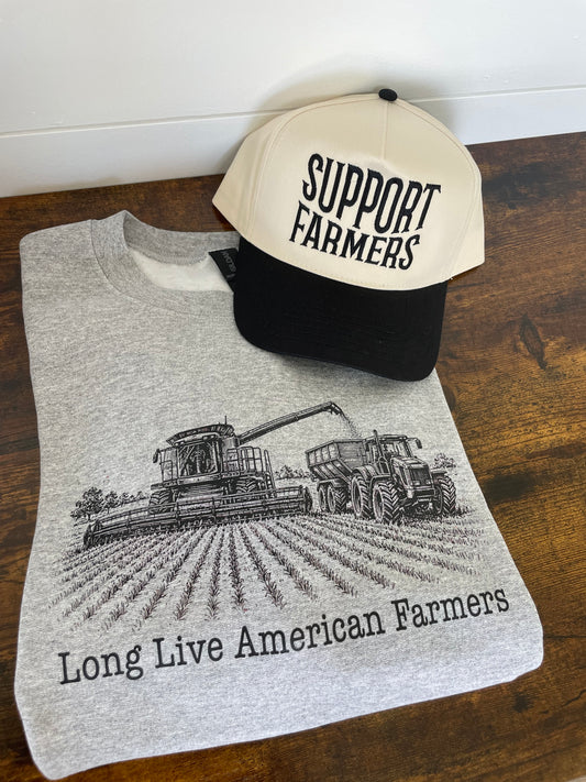 Long Live American Farmers Crewneck