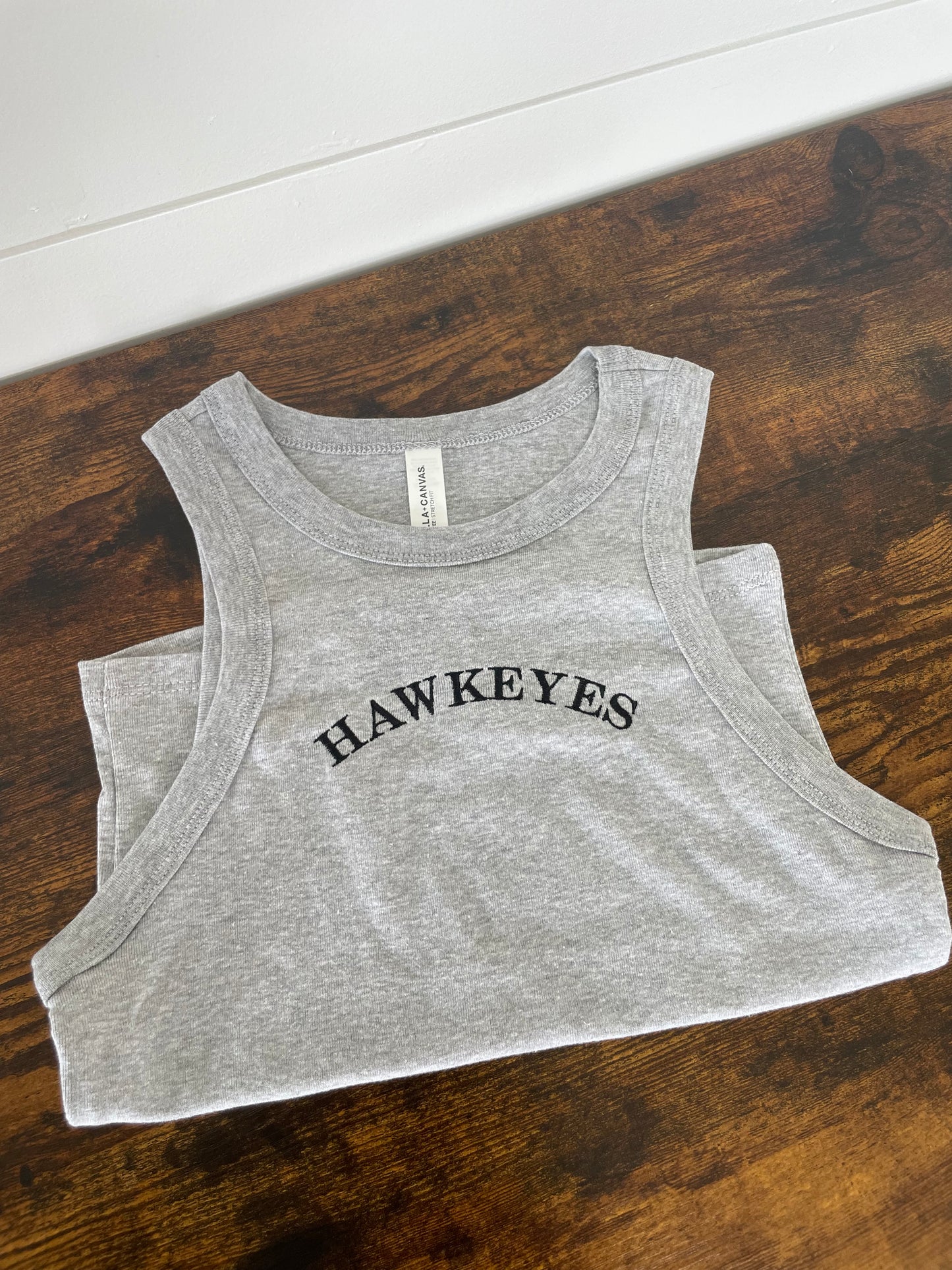 Hawkeyes Embroidered Tank Top