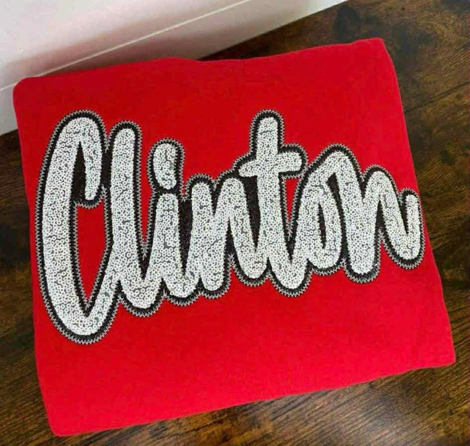 Clinton Embroidered Crewneck