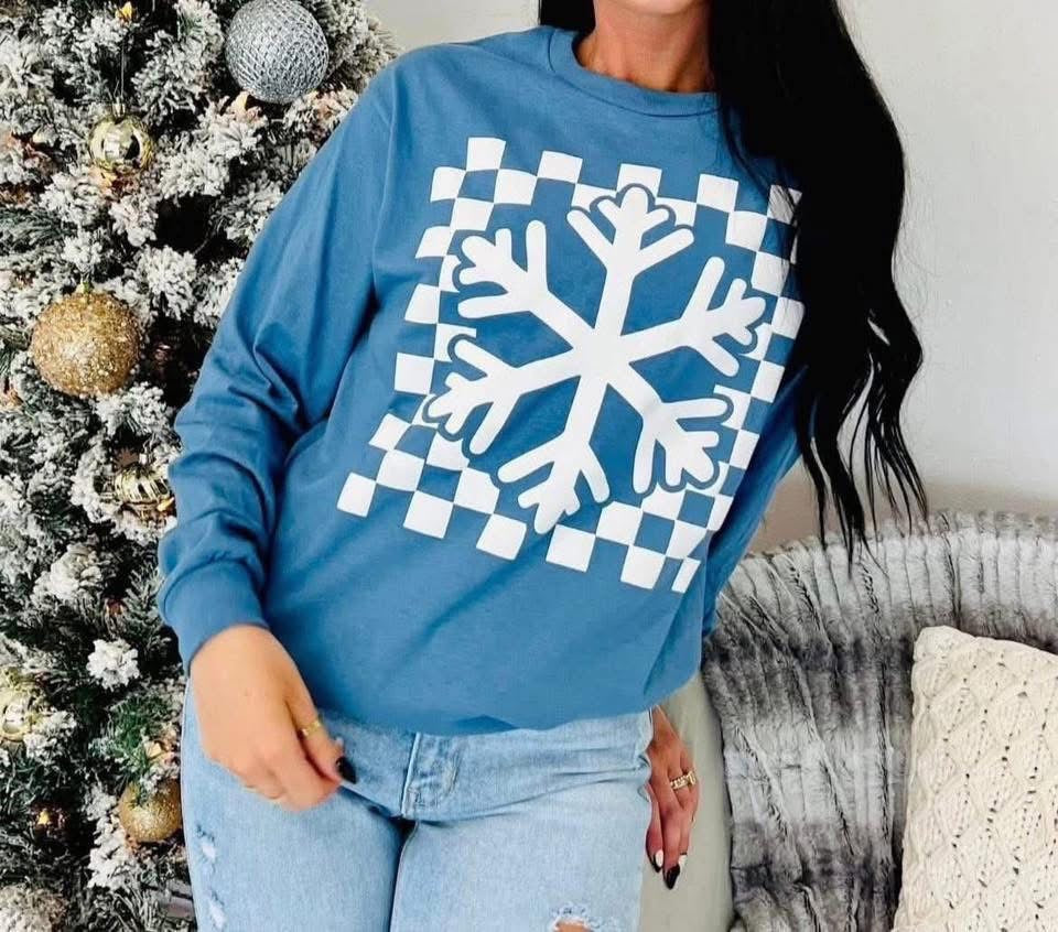 Snowflake Long Sleeve Shirt