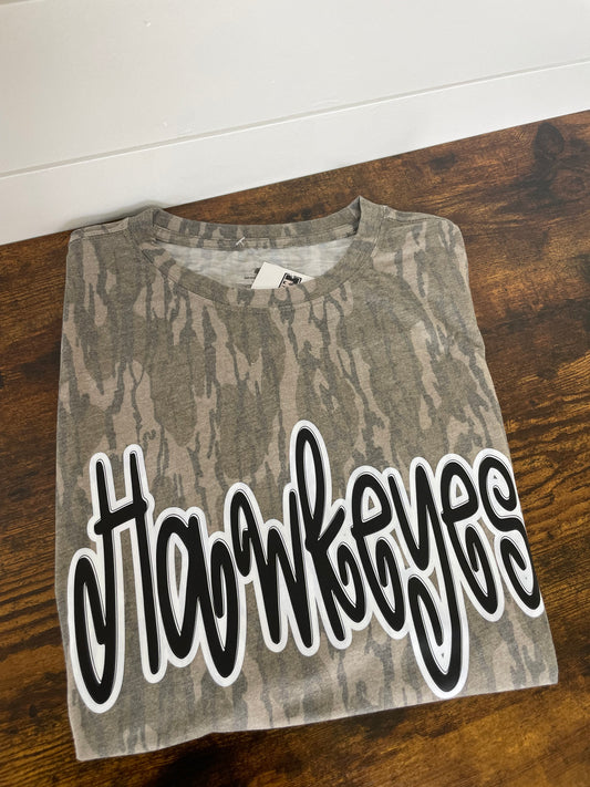 Hawkeyes Mossy Oak Shirt