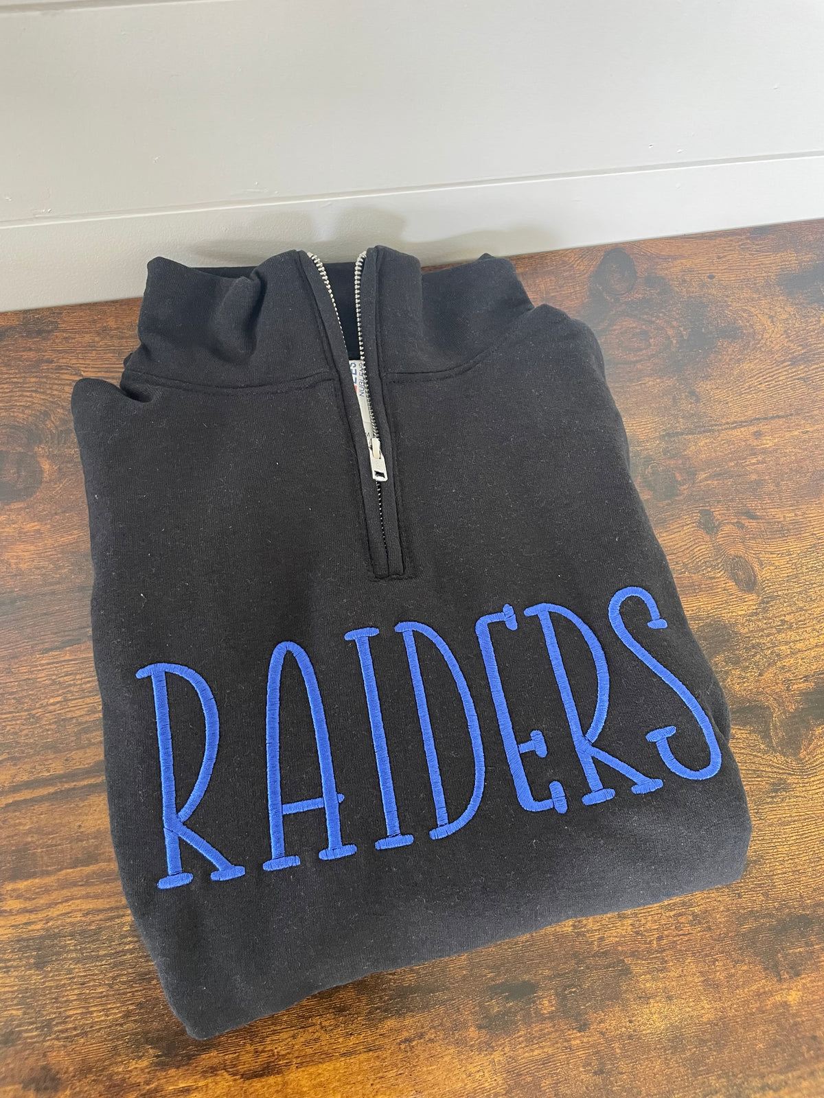 Raiders Quarter Zip