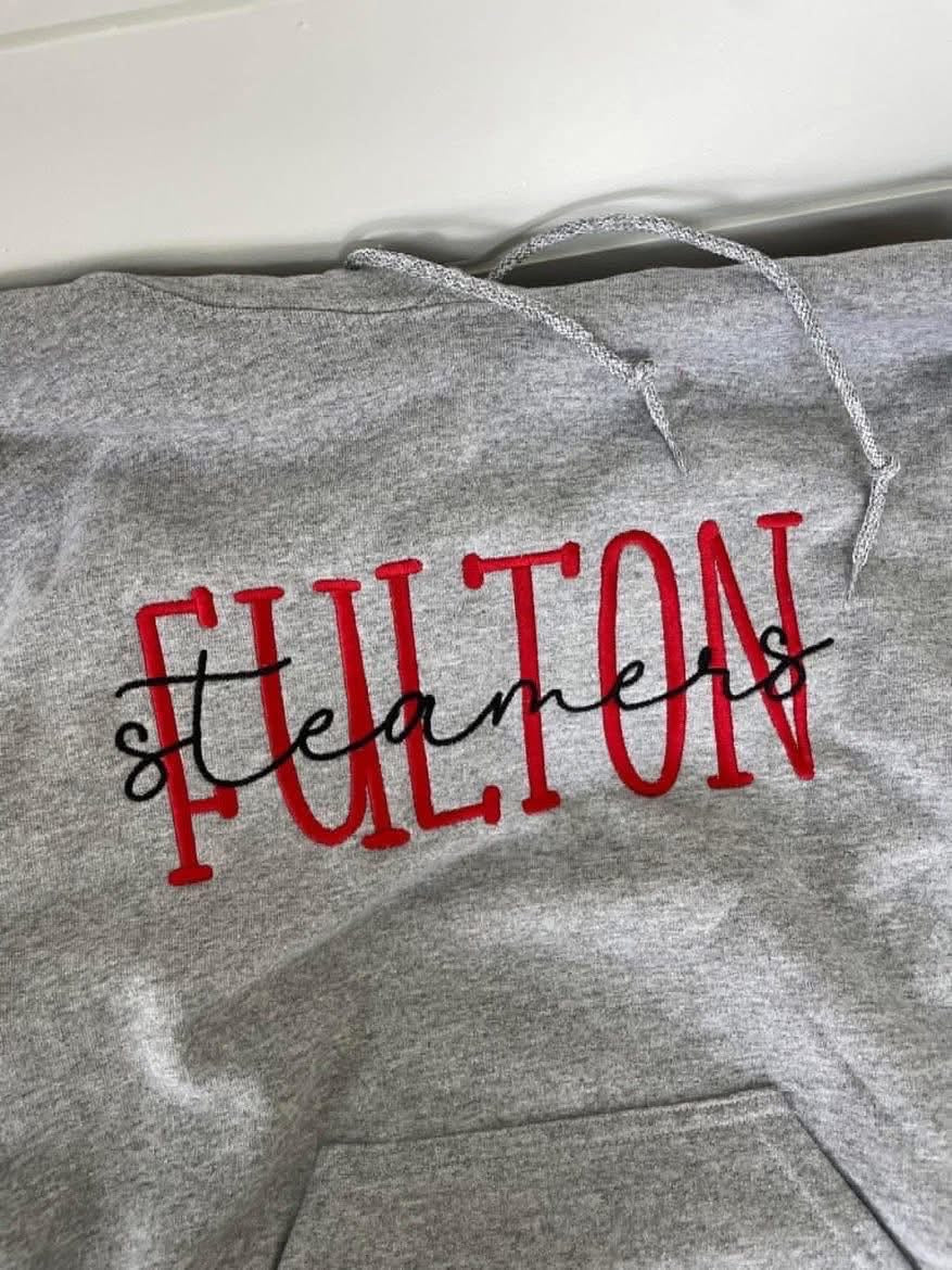 Fulton Steamers Embroidered Hoodie