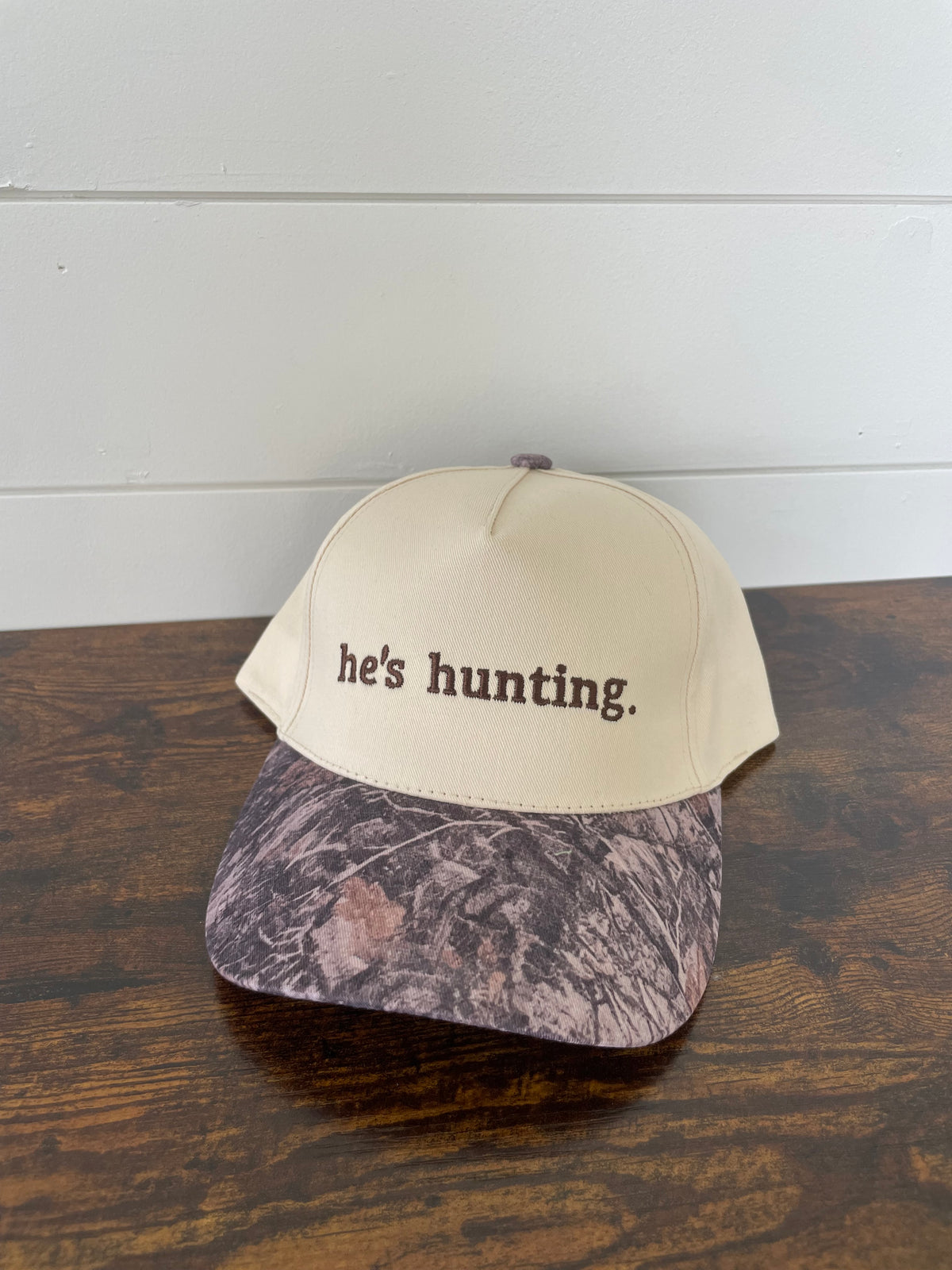 He’s Hunting Camo Hat
