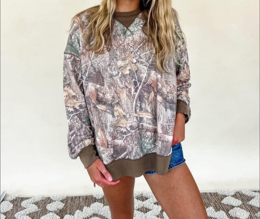 Camo Pullover