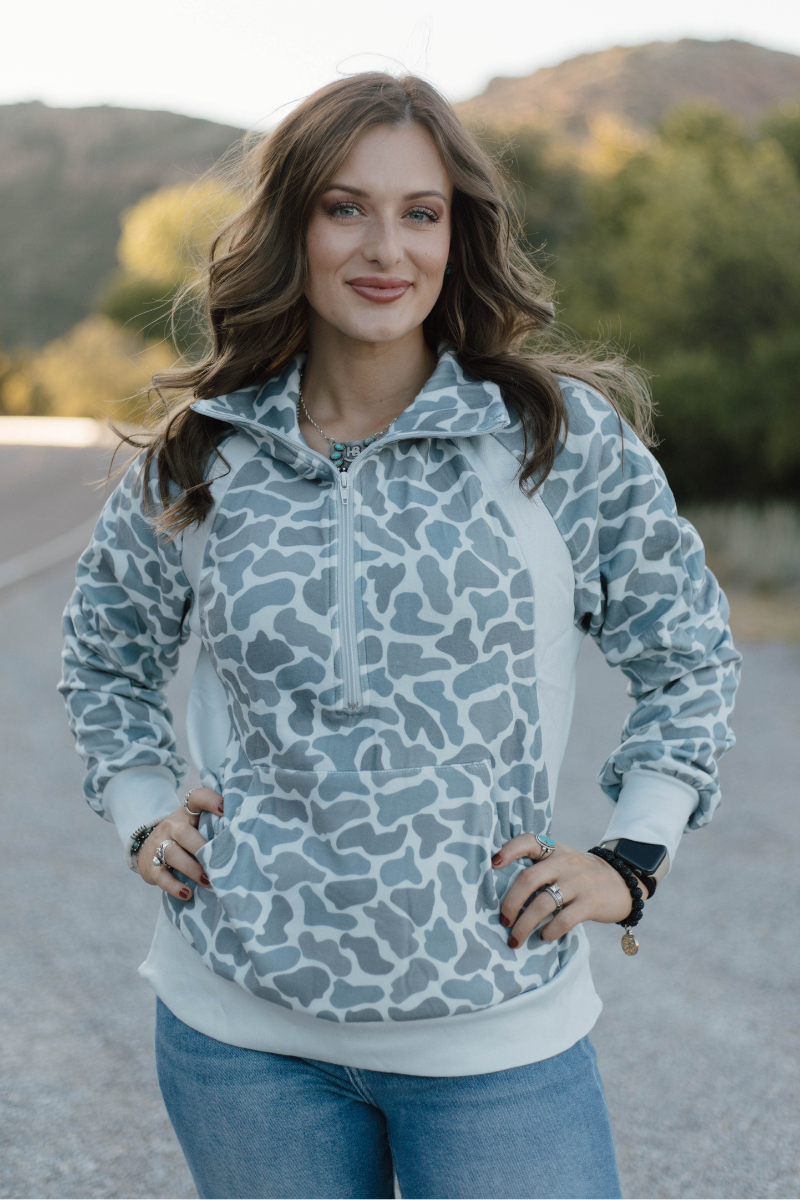 Camo Soft Quarter Zip