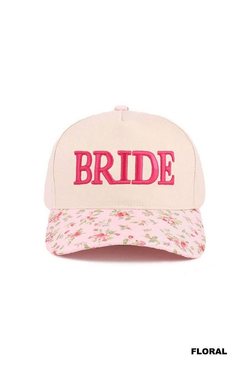 Bride Floral Hat