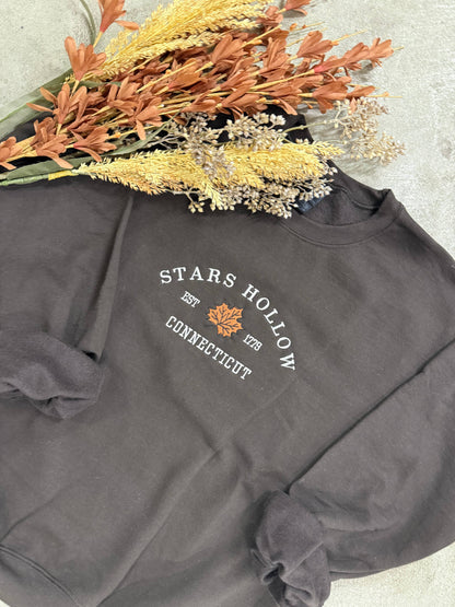 Stars Hollow Embroidered Crewneck
