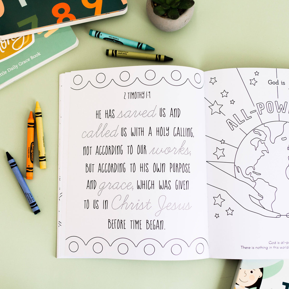 Our Great God Kids Coloring Book