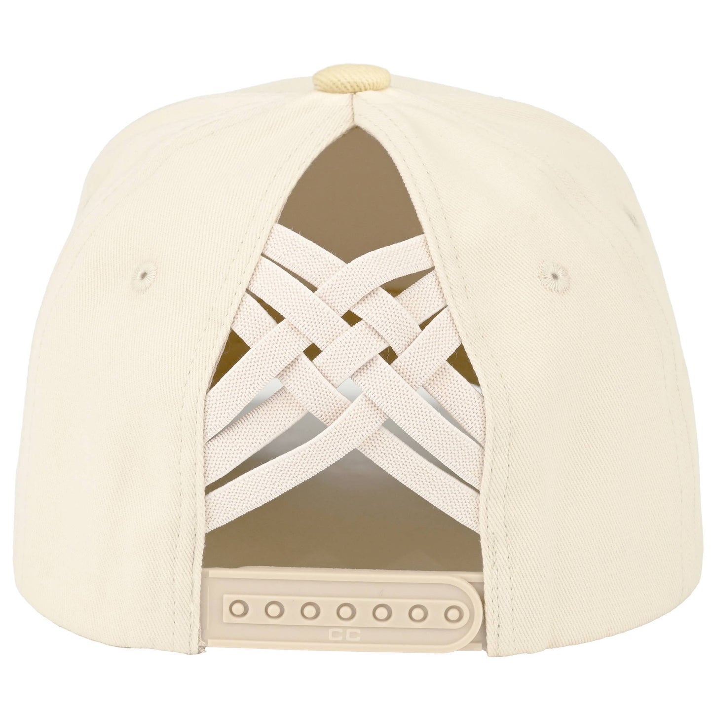 Floral Pattern Ponytail Hat