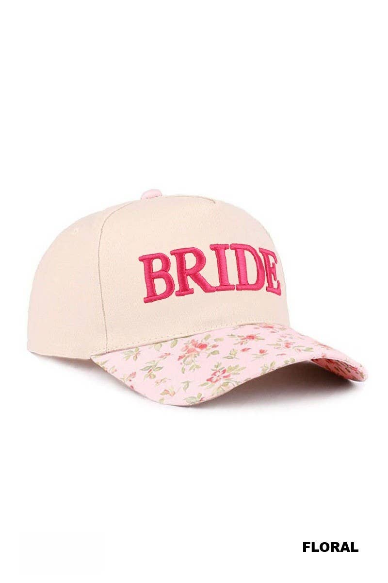 Bride Floral Hat